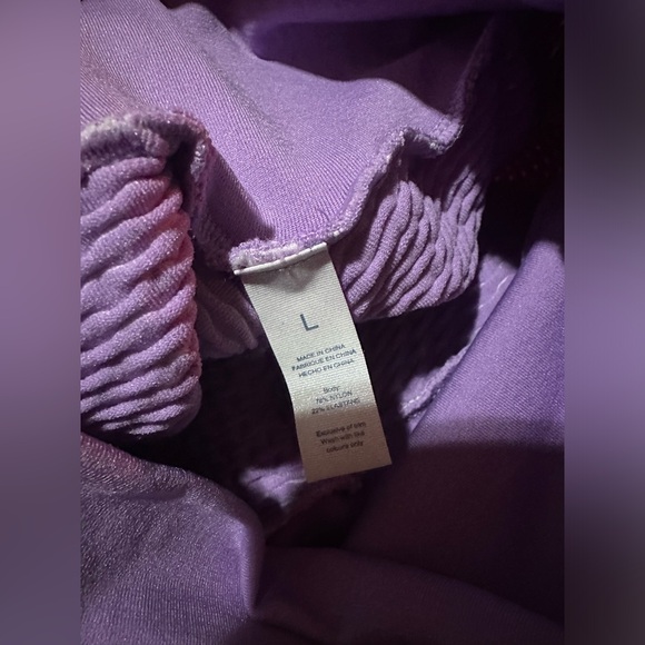 Allure by Ana Purple Leggings L - Picture 5 of 5